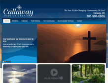 Tablet Screenshot of callawaybc.com